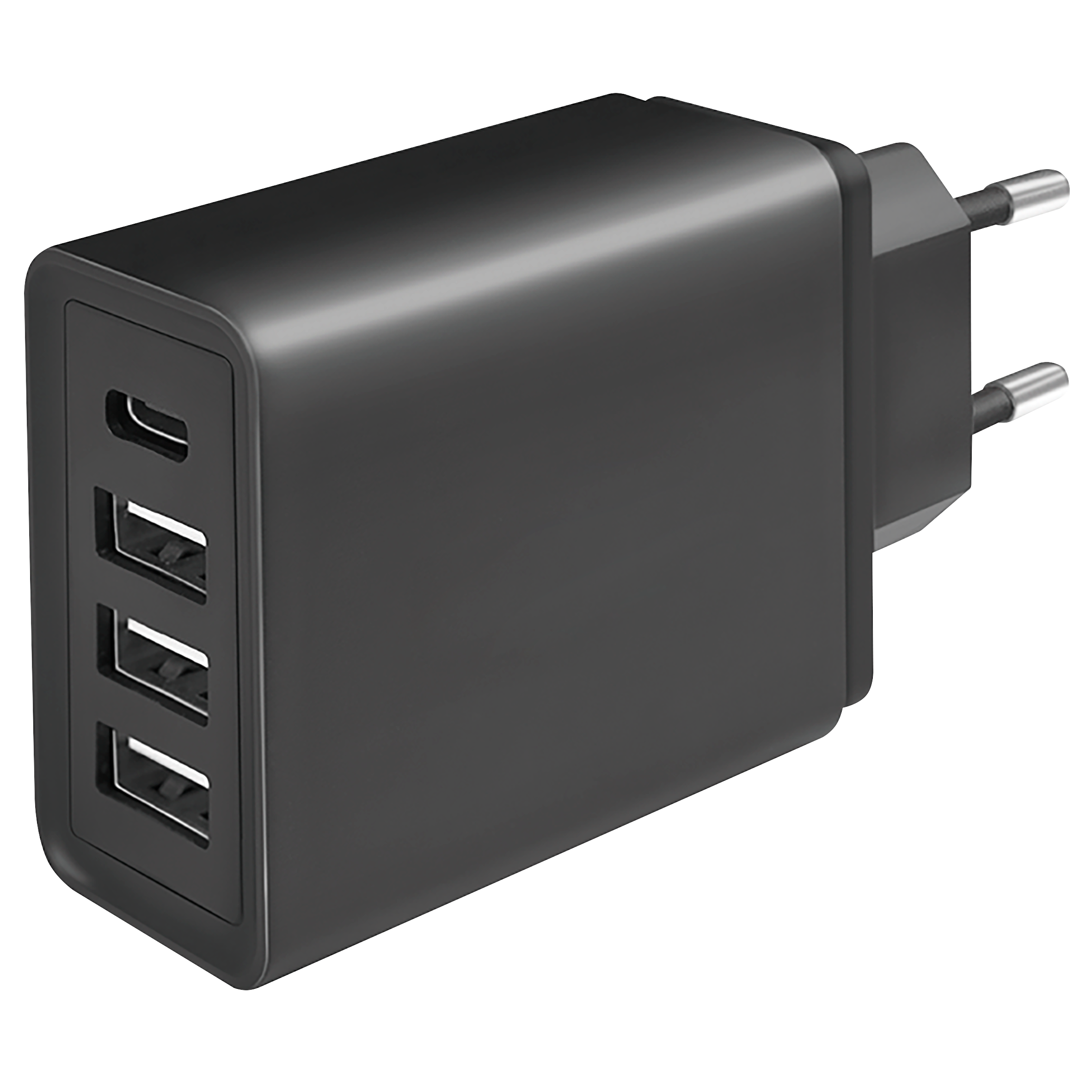 USB Ladegerät, 230V Netzteil, 3xUSB-A 5V/3A,1xUSB-C 5V/2,4A, 27W